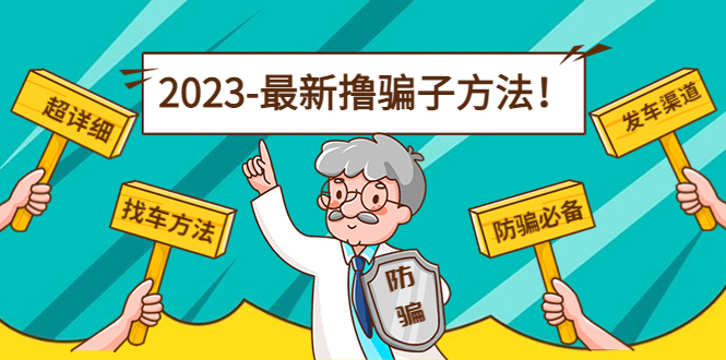 最新反撸骗子方法日赚200 【13个超详细找车方法 发车渠道】视频教程 文档