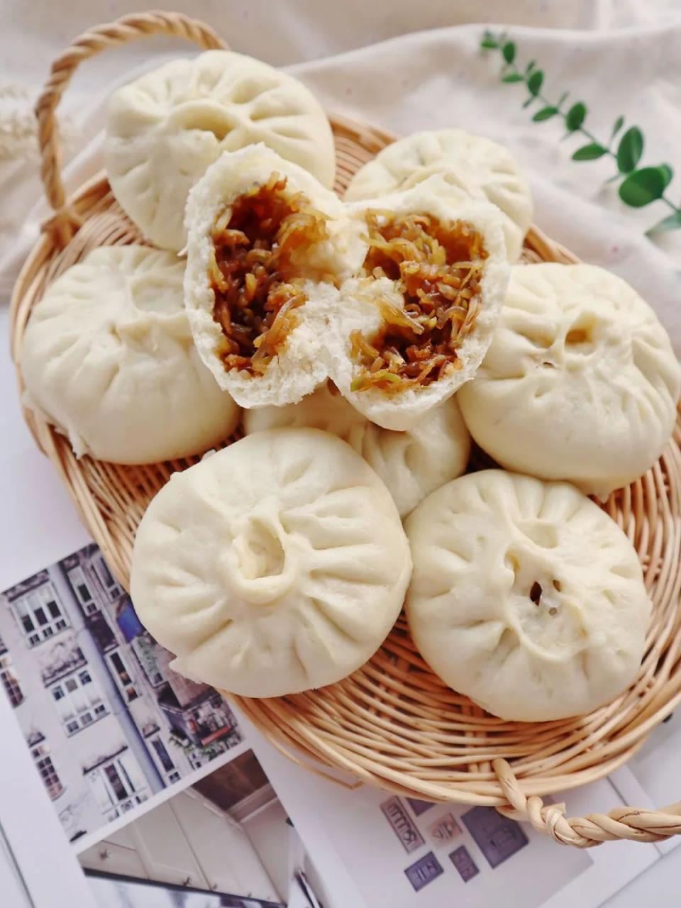 图片[45]-教包子技术（家常包子做法来啦！个个蓬松暄软，鲜香多汁，好吃哭了！）-东山资源库